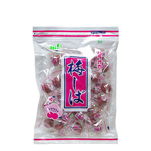 梅しば (410g) 赤／個包装×6袋入り（1ケース）