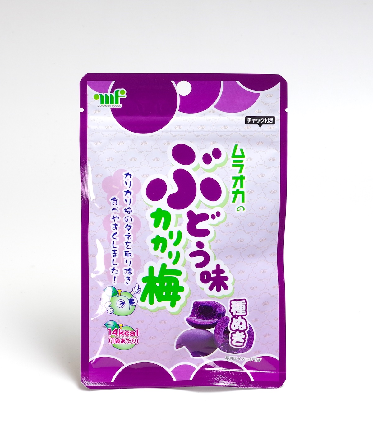 種ぬき ぶどう味カリカリ梅30g×10袋入り（1パック）